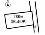 上里町七本木 80坪 土地